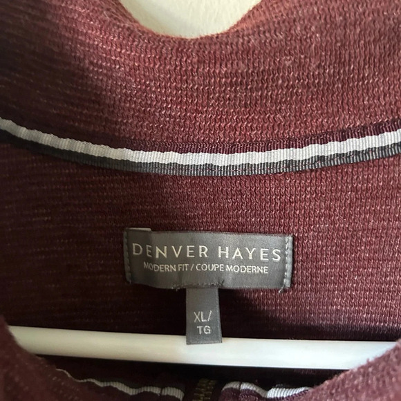 Denver Hayes 1/4 Zip Pullover Long Sleeve - Picture 3 of 3